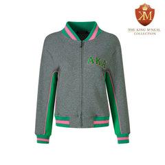 AKA Charcoal Grey Air Tech Fleece Warm Up Jacket