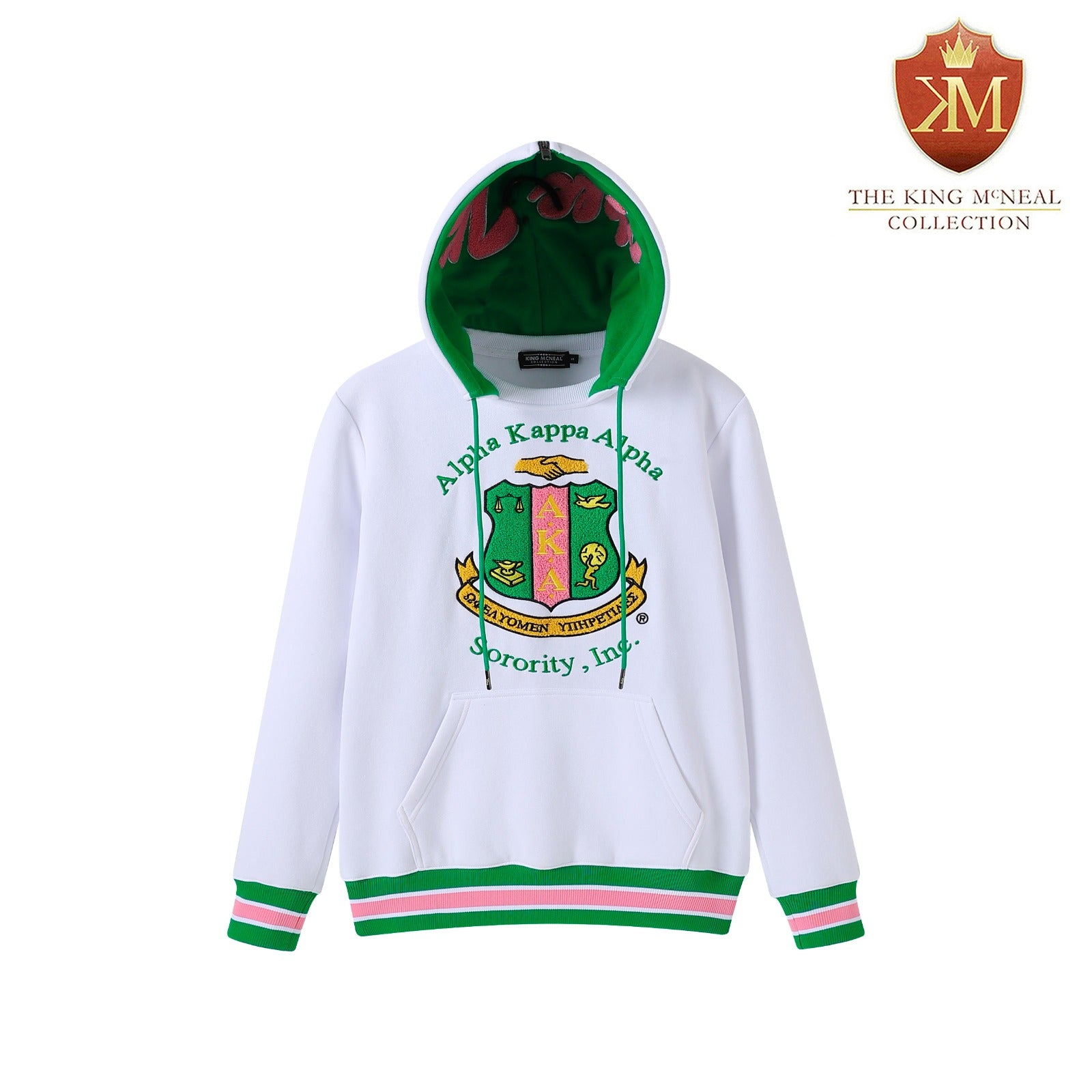 AKA White Prep Unisex Hoodie