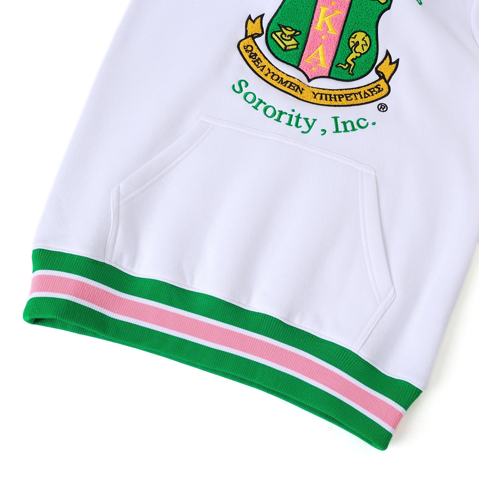 AKA White Prep Unisex Hoodie