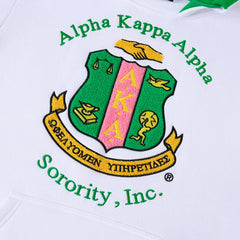 AKA White Prep Unisex Hoodie