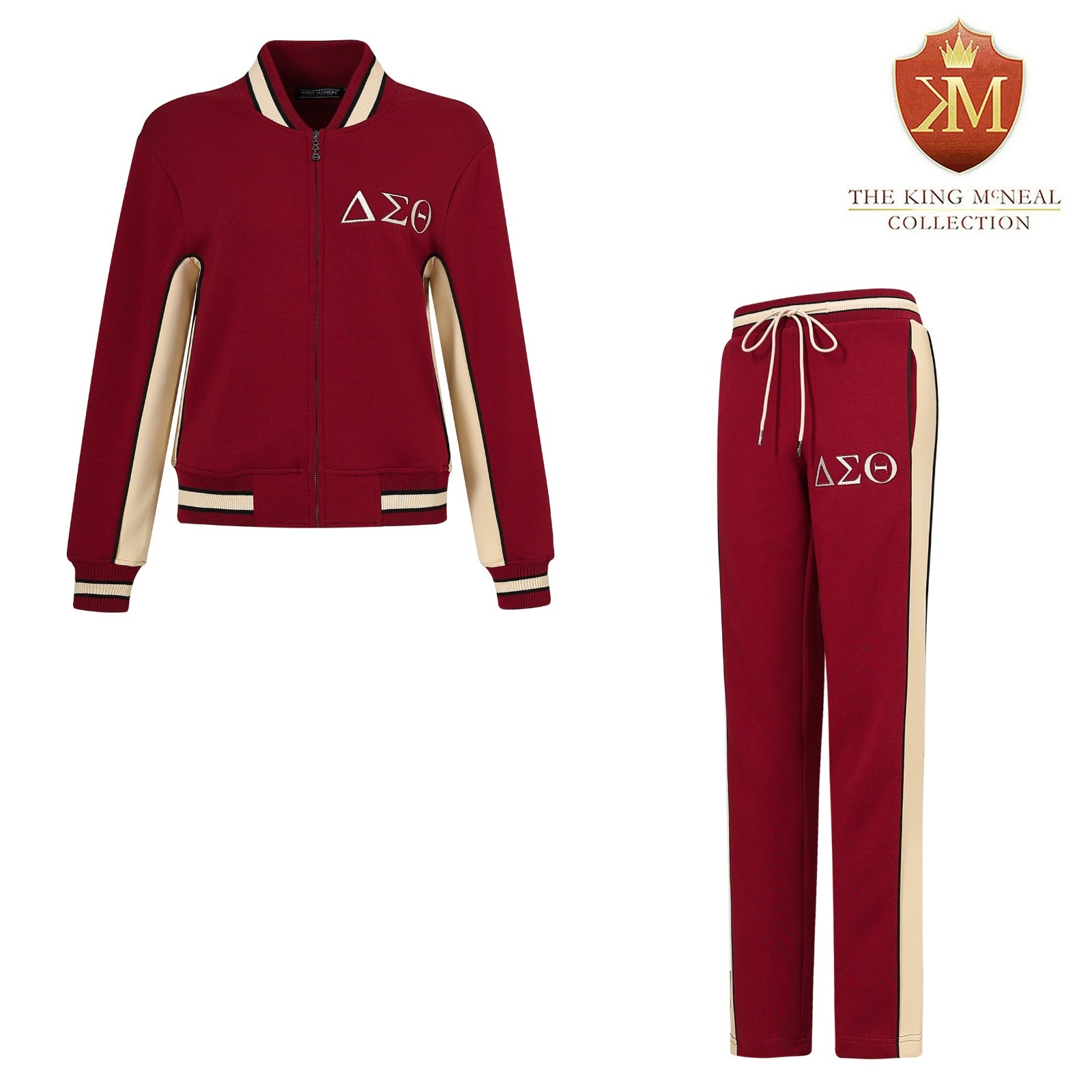 Delta Crimson Air Tech Fleece Warm Up Jacket