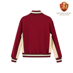 Delta Crimson Air Tech Fleece Warm Up Jacket