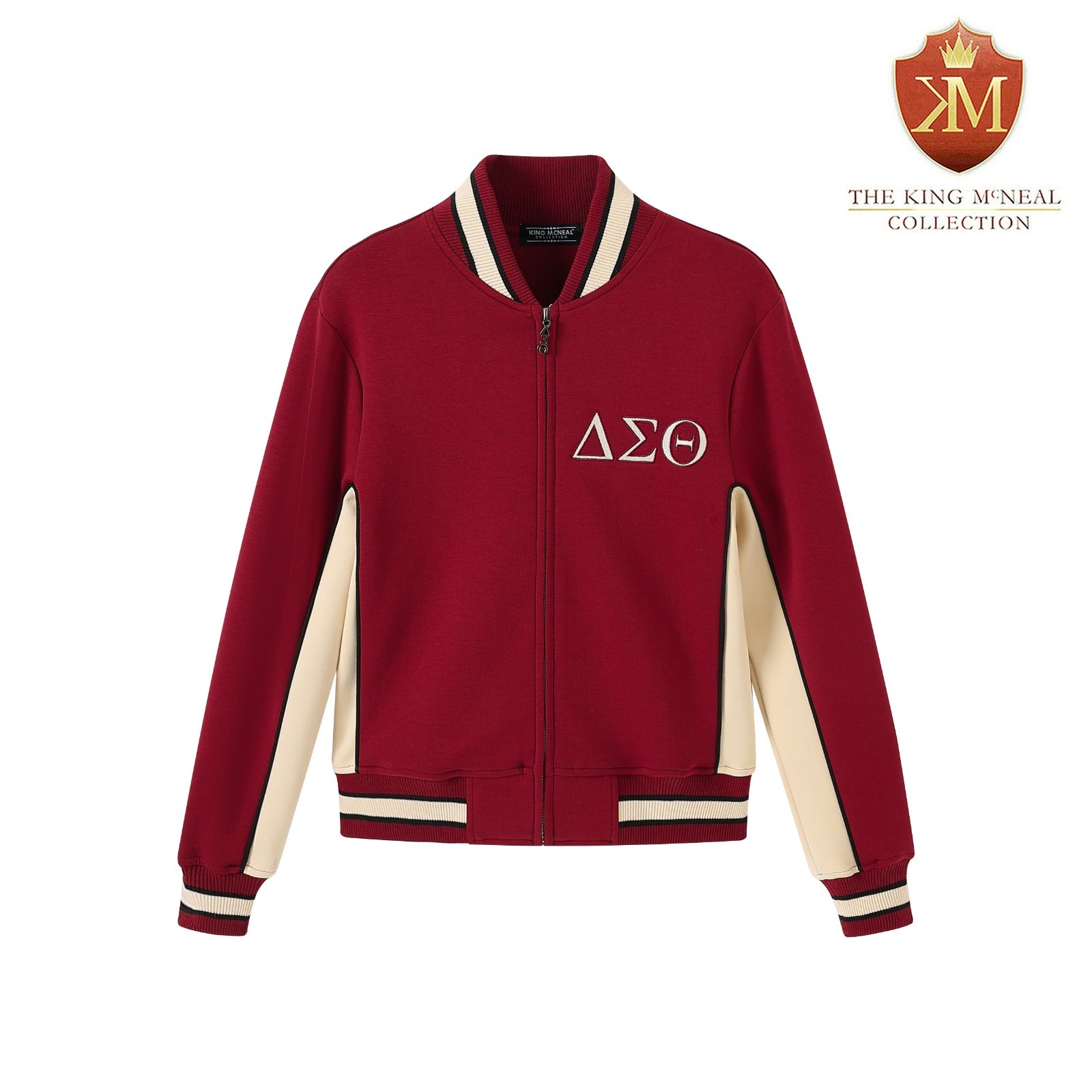 Delta Crimson Air Tech Fleece Warm Up Jacket