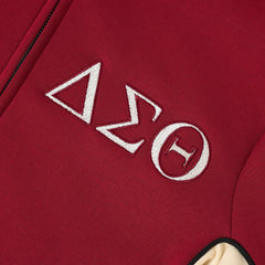 Delta Crimson Air Tech Fleece Warm Up Jacket