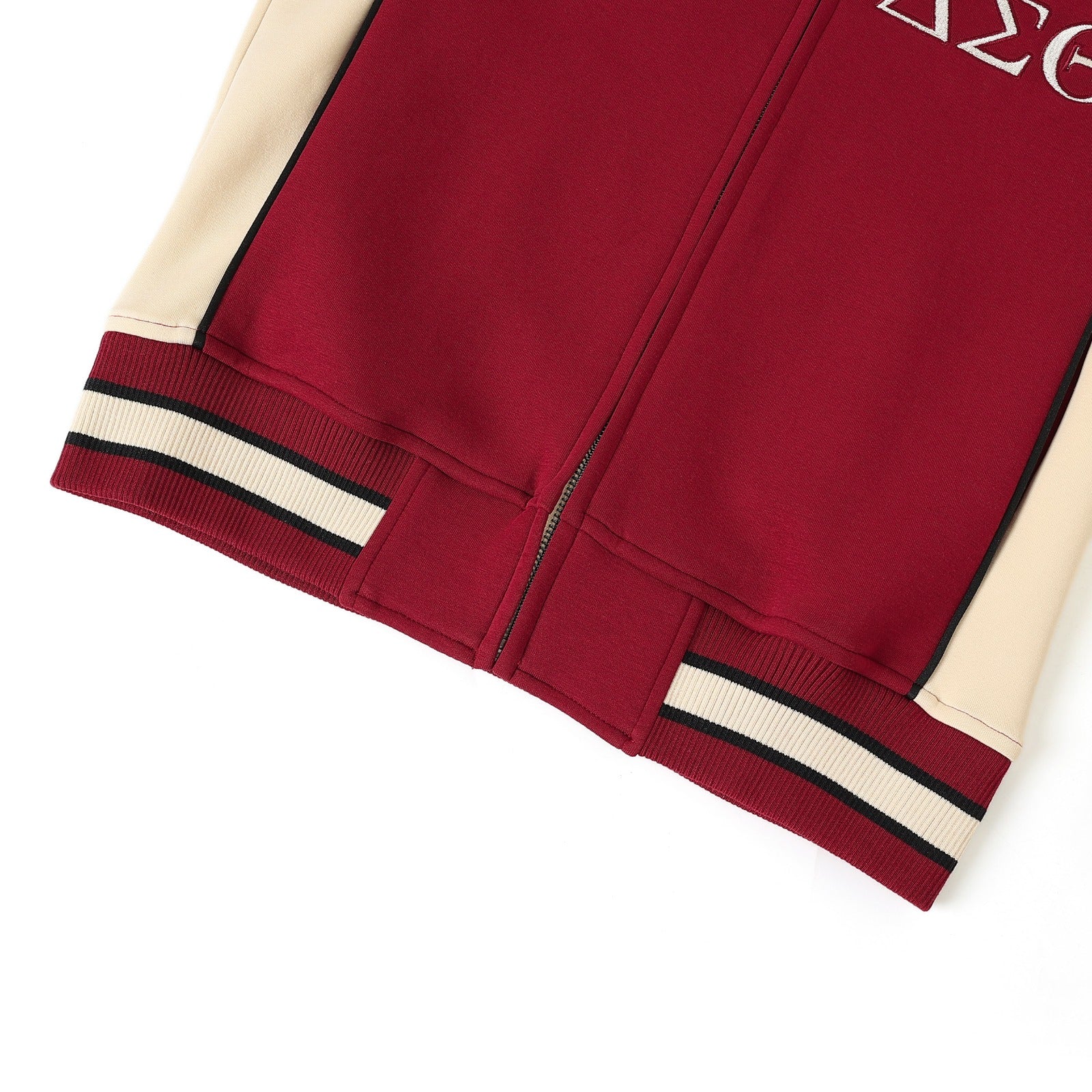 Delta Crimson Air Tech Fleece Warm Up Jacket