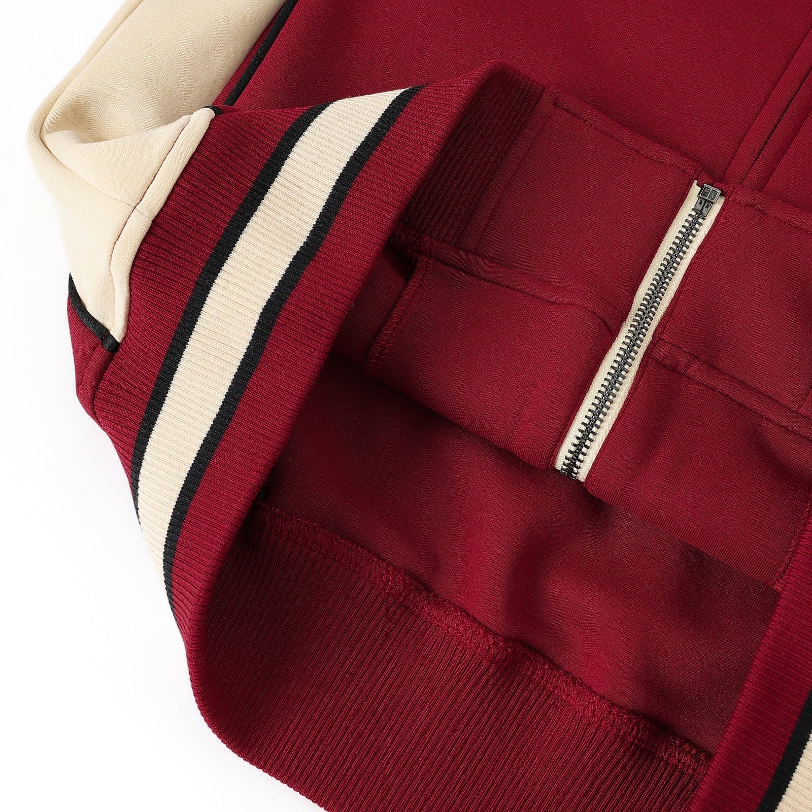 Delta Crimson Air Tech Fleece Warm Up Jacket
