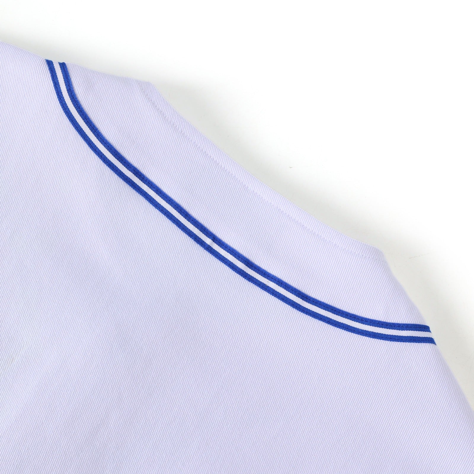Zeta White Baseball Jersey