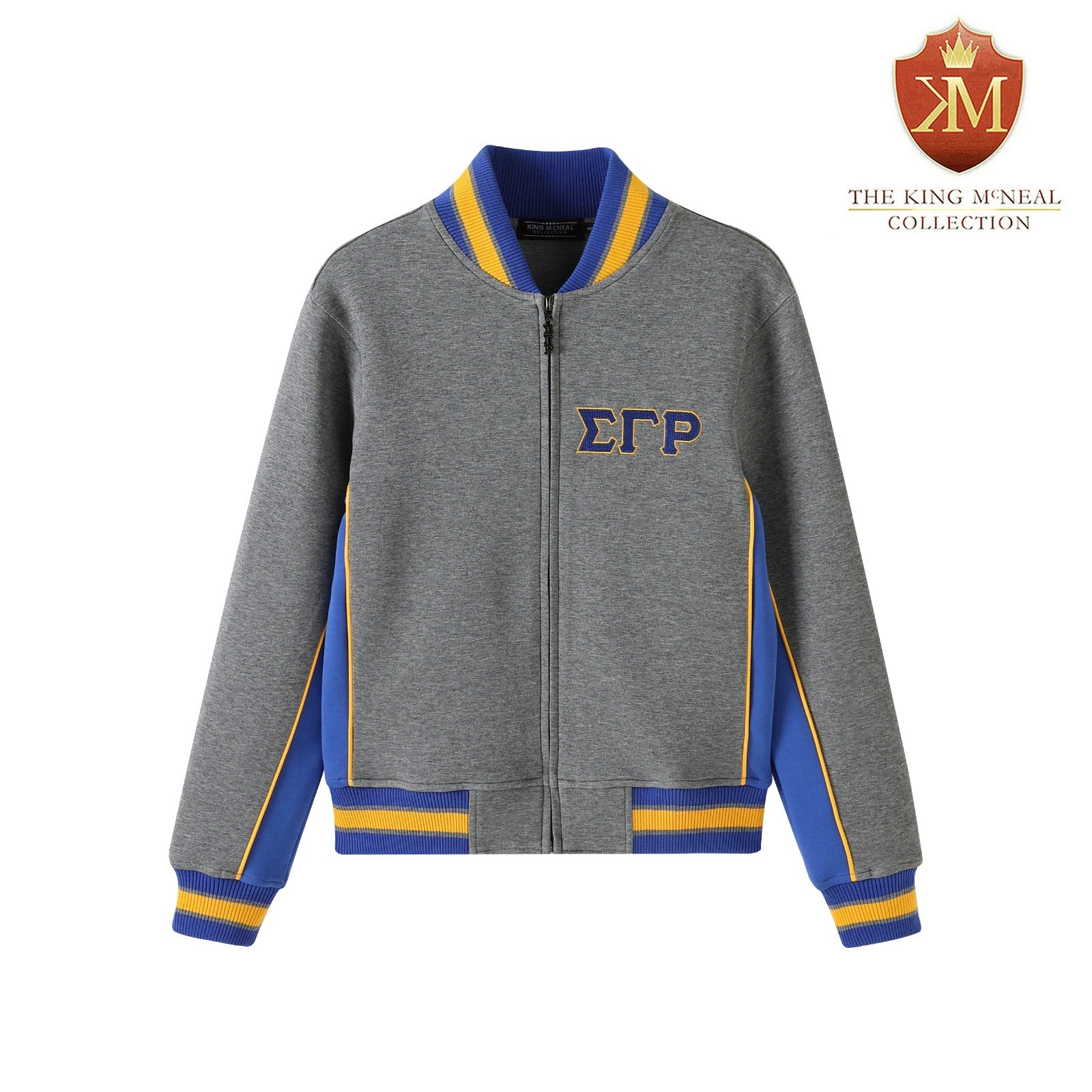 SGRHO Charcoal Grey Air Tech Fleece Warm Up Jacket