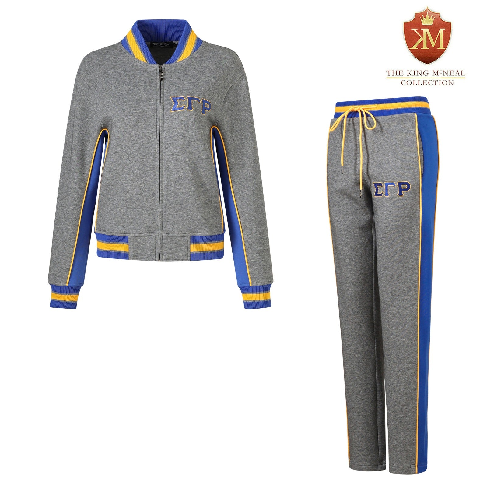 SGRHO Charcoal Grey Air Tech Fleece Warm Up Jacket