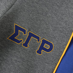 SGRHO Charcoal Grey Air Tech Fleece Warm Up Pants