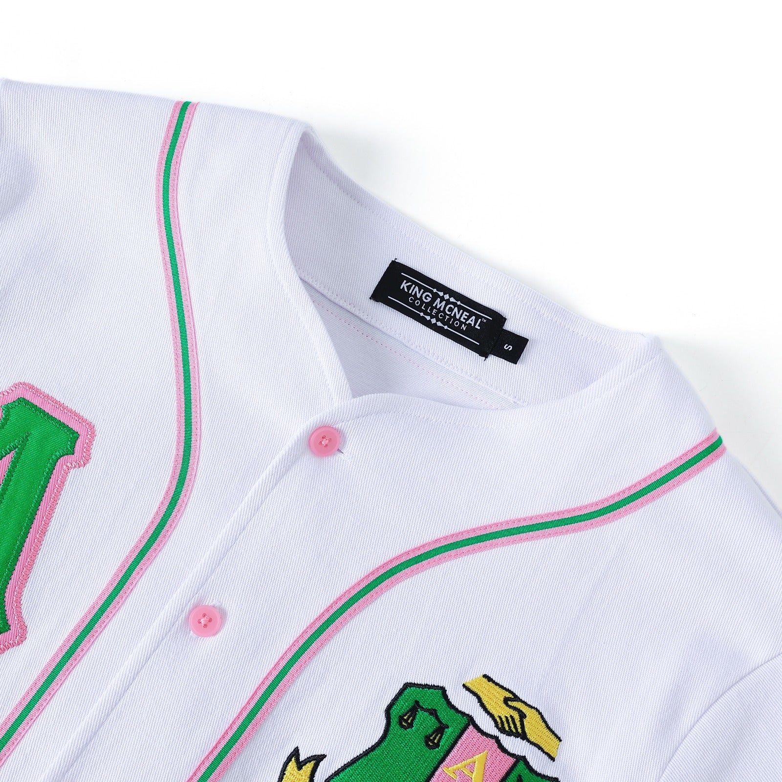 AKA White Baseball Jersey