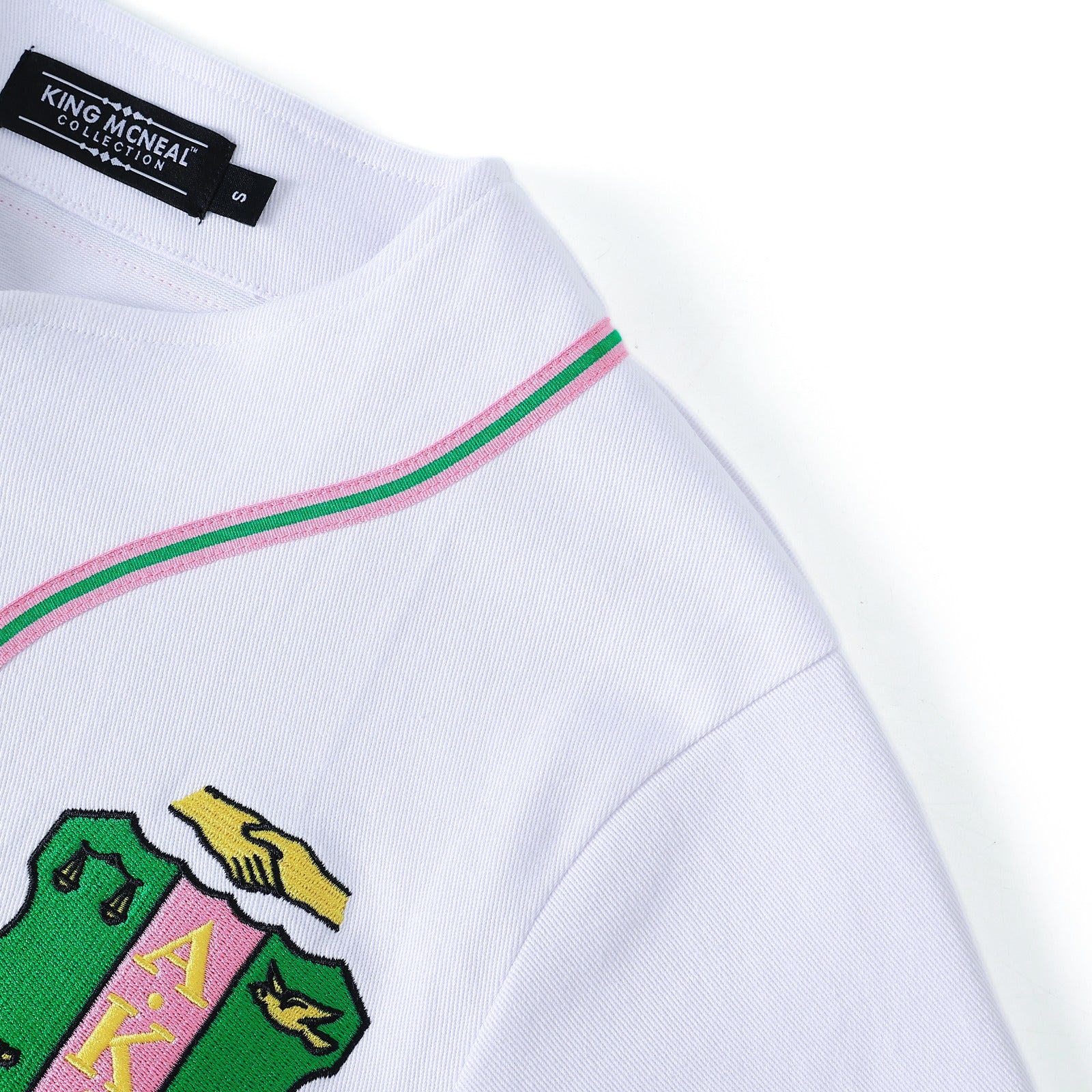 AKA White Baseball Jersey