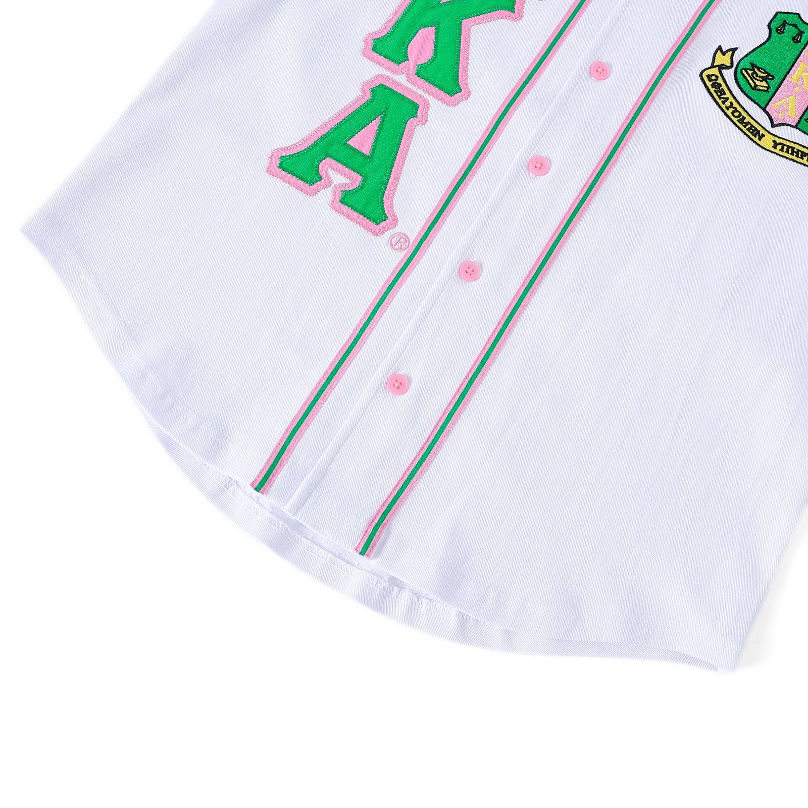 AKA White Baseball Jersey