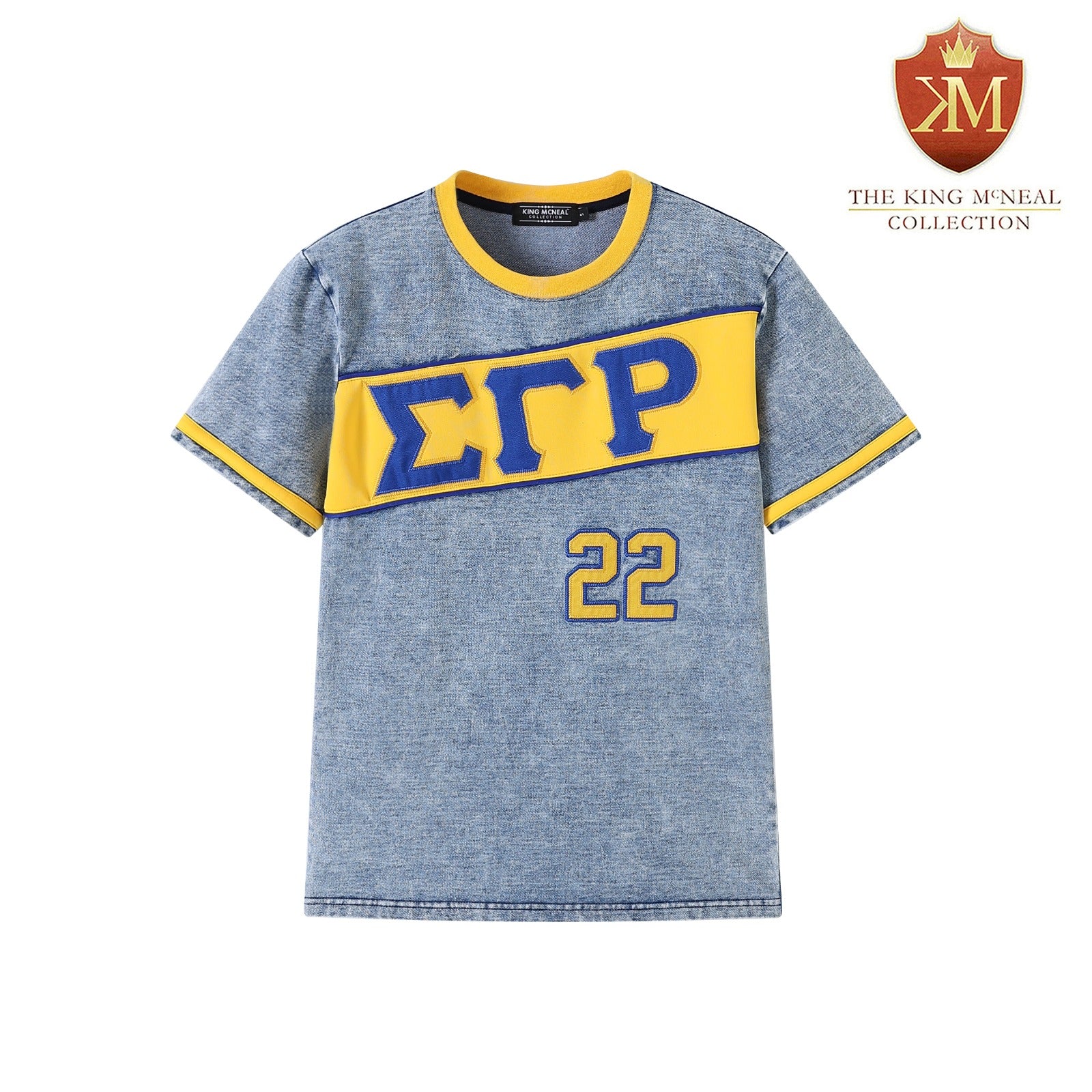 SGRHO Premium Blue Denim Jersey Shirt
