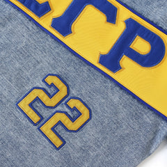SGRHO Premium Blue Denim Jersey Shirt