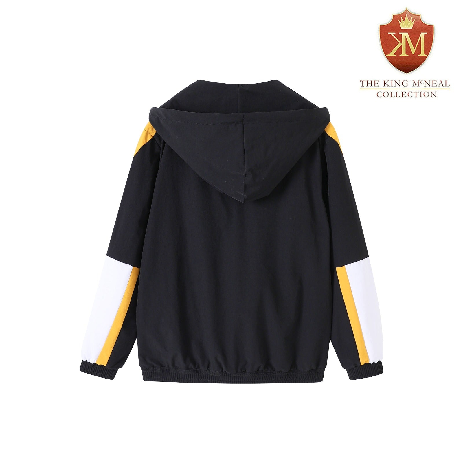 Grambling Black Windbreaker Tech Pullover