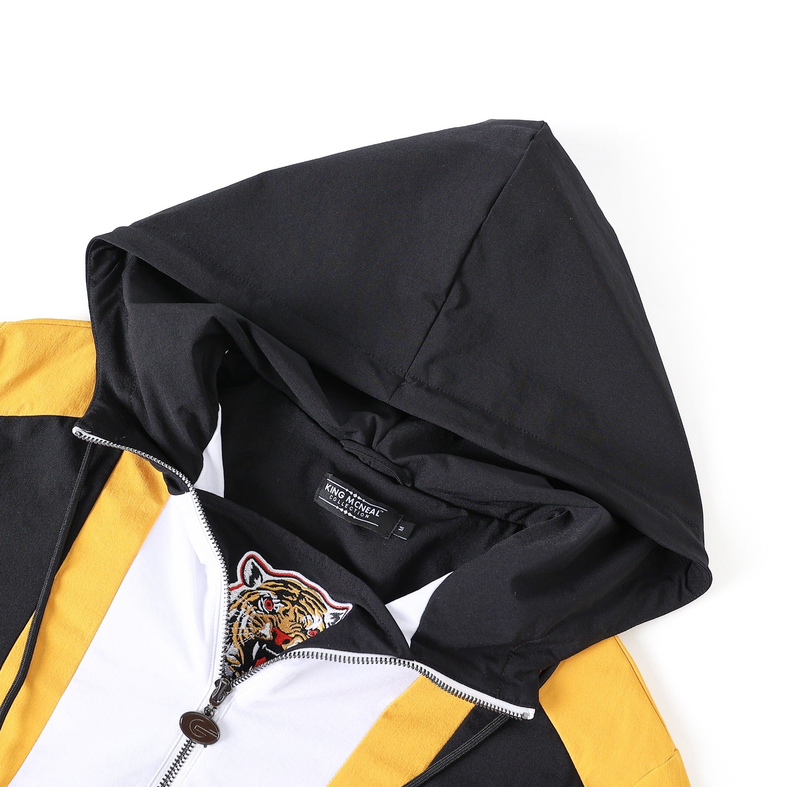 Grambling Black Windbreaker Tech Pullover