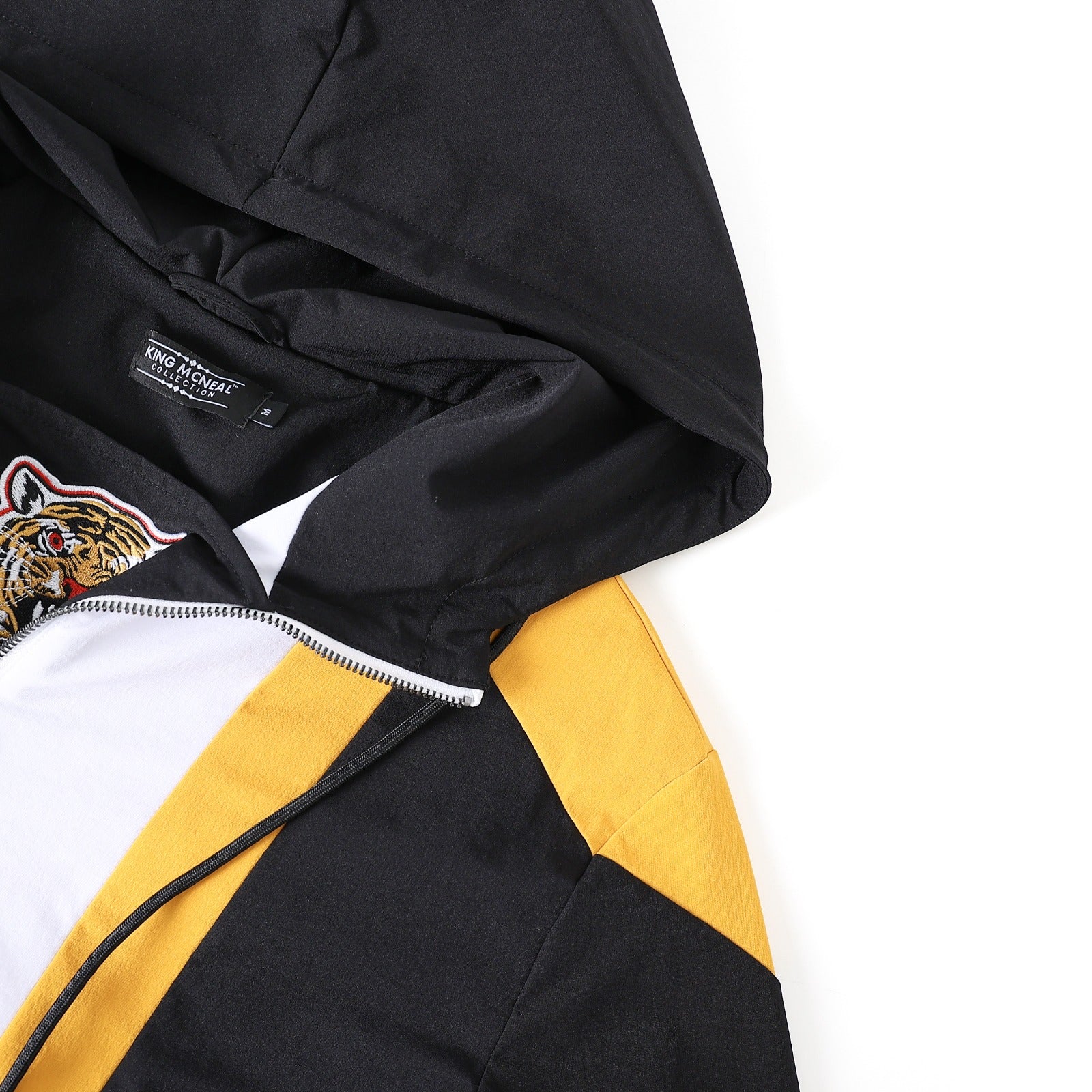 Grambling Black Windbreaker Tech Pullover