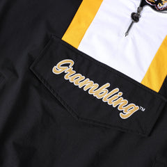 Grambling Black Windbreaker Tech Pullover