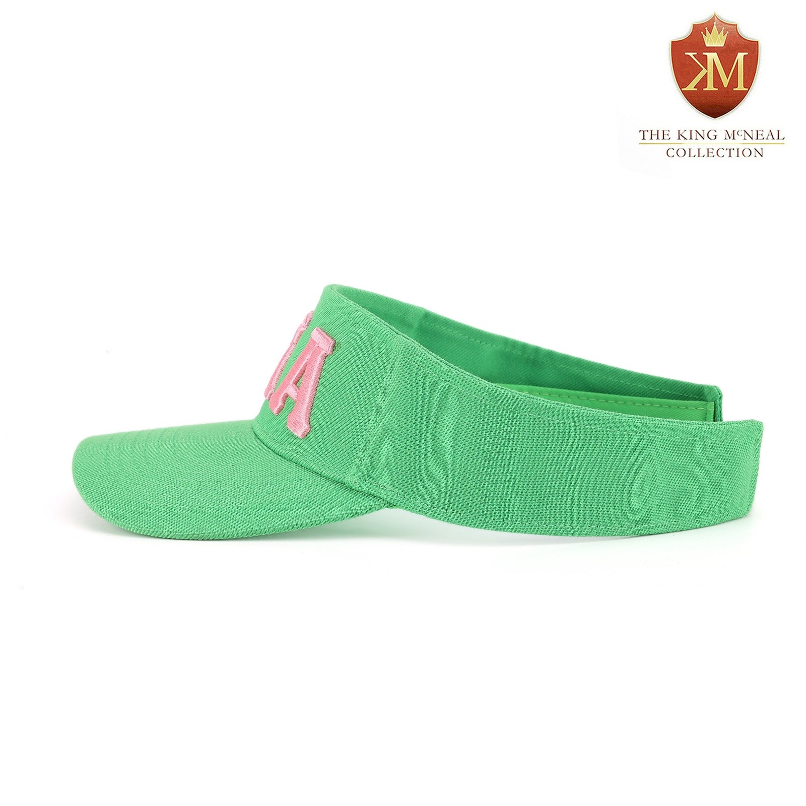 AKA Green Letters Visor Hat