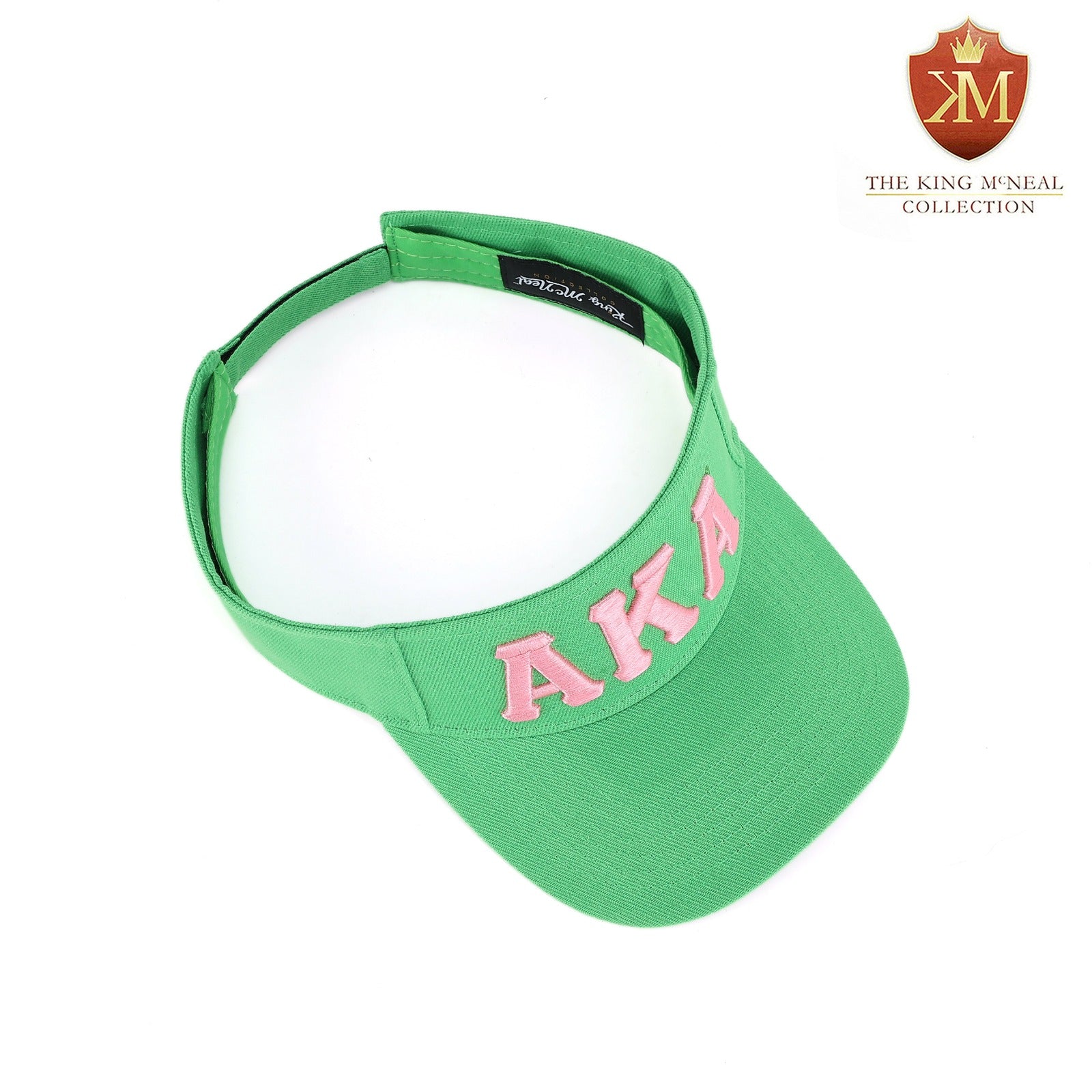AKA Green Letters Visor Hat