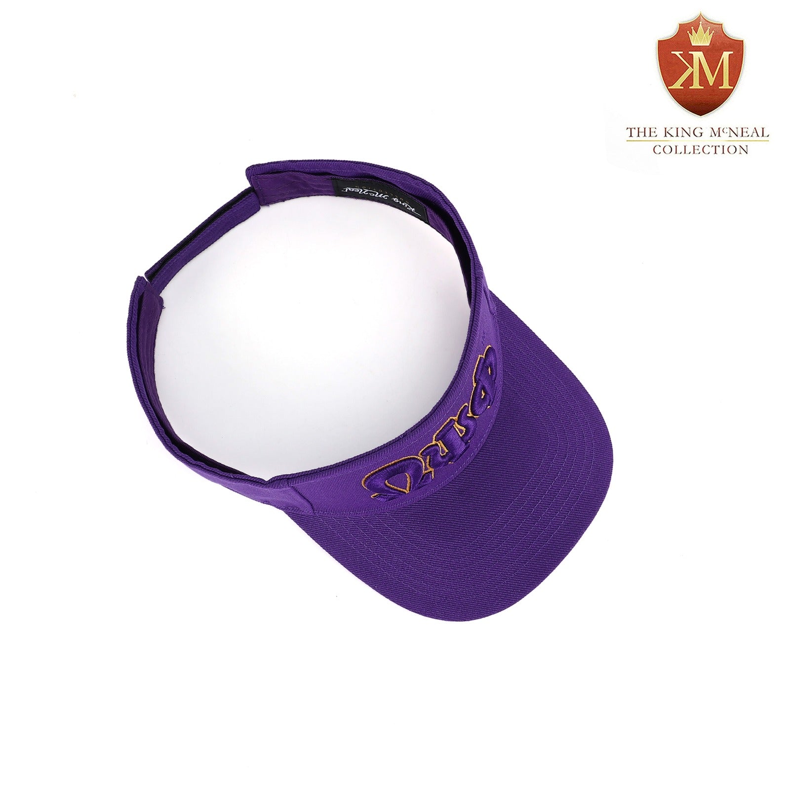 Omega Purple Letters Visor Hat