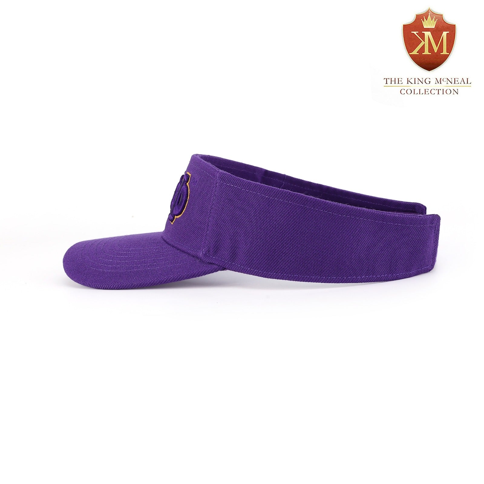 Omega Purple Letters Visor Hat