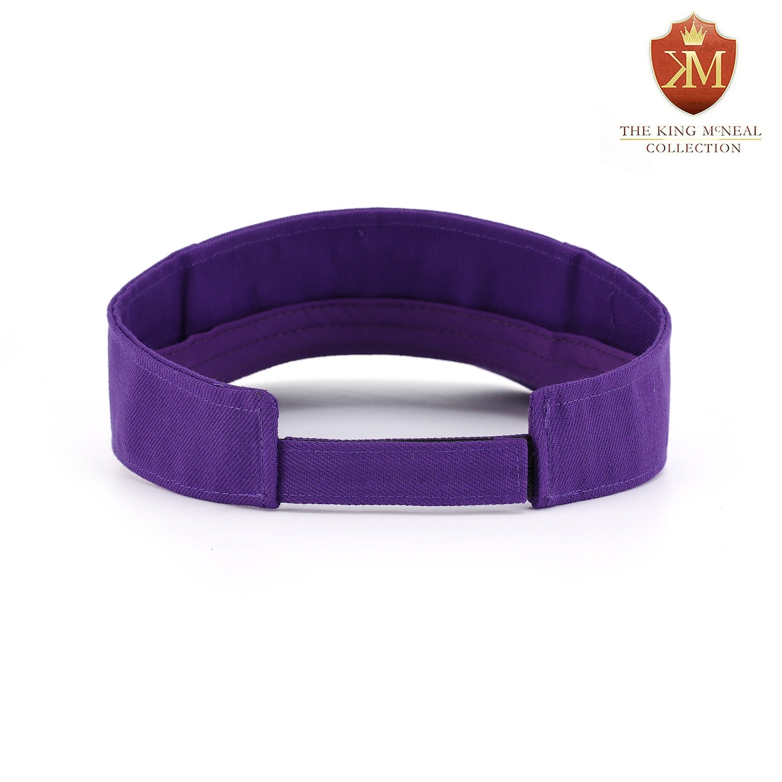 Omega Purple Letters Visor Hat