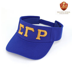 SGRHO Blue Letters Visor Hat