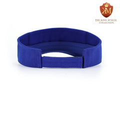 Sigma Blue Letters Visor Hat