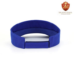 Zeta Blue Letters Visor Hat