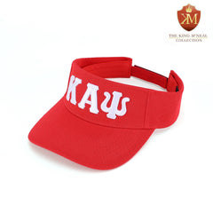 Kappa Red Letters Visor Hat