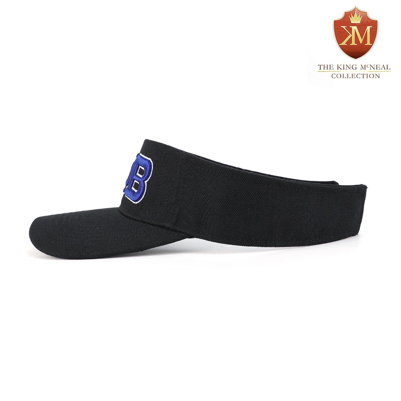 Zeta Black Letters Visor Hat