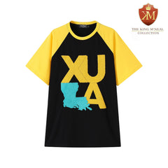 Xavier University (Louisiana) Black Premium Chenille Raglan Shirt