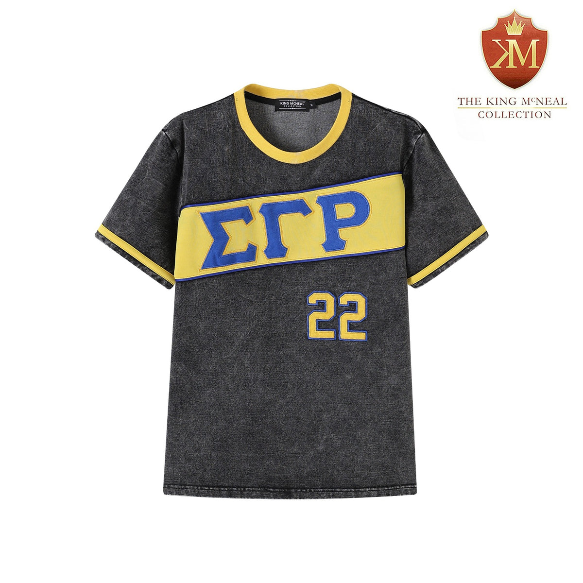 SGRHO Premium Black Denim Jersey Shirt