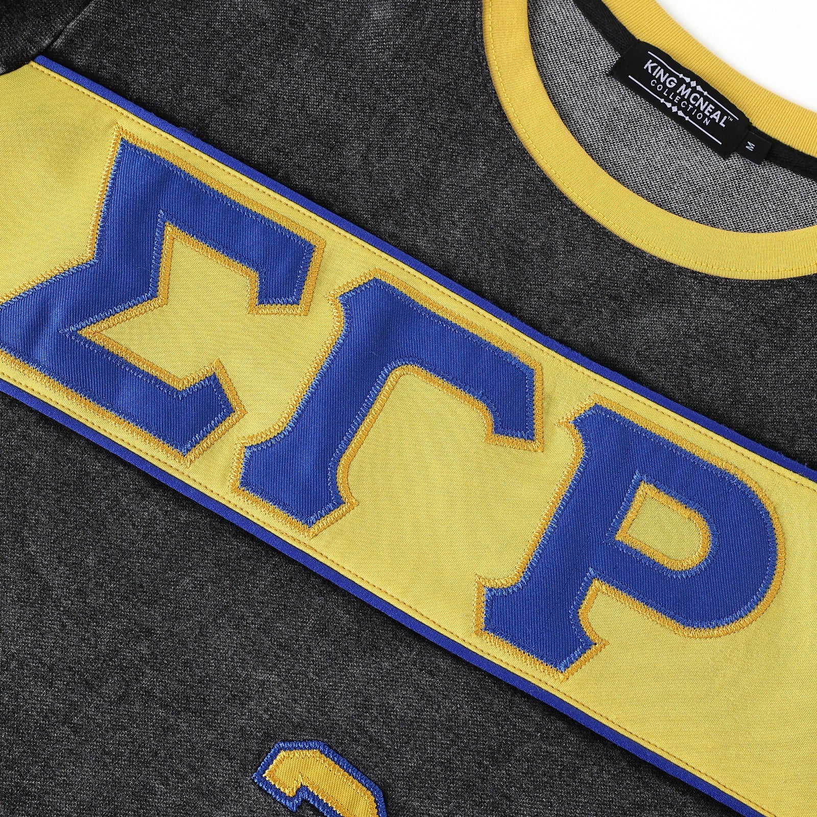 SGRHO Premium Black Denim Jersey Shirt