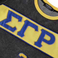 SGRHO Premium Black Denim Jersey Shirt