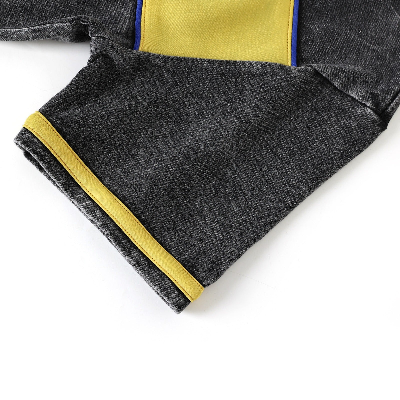 SGRHO Premium Black Denim Jersey Shirt