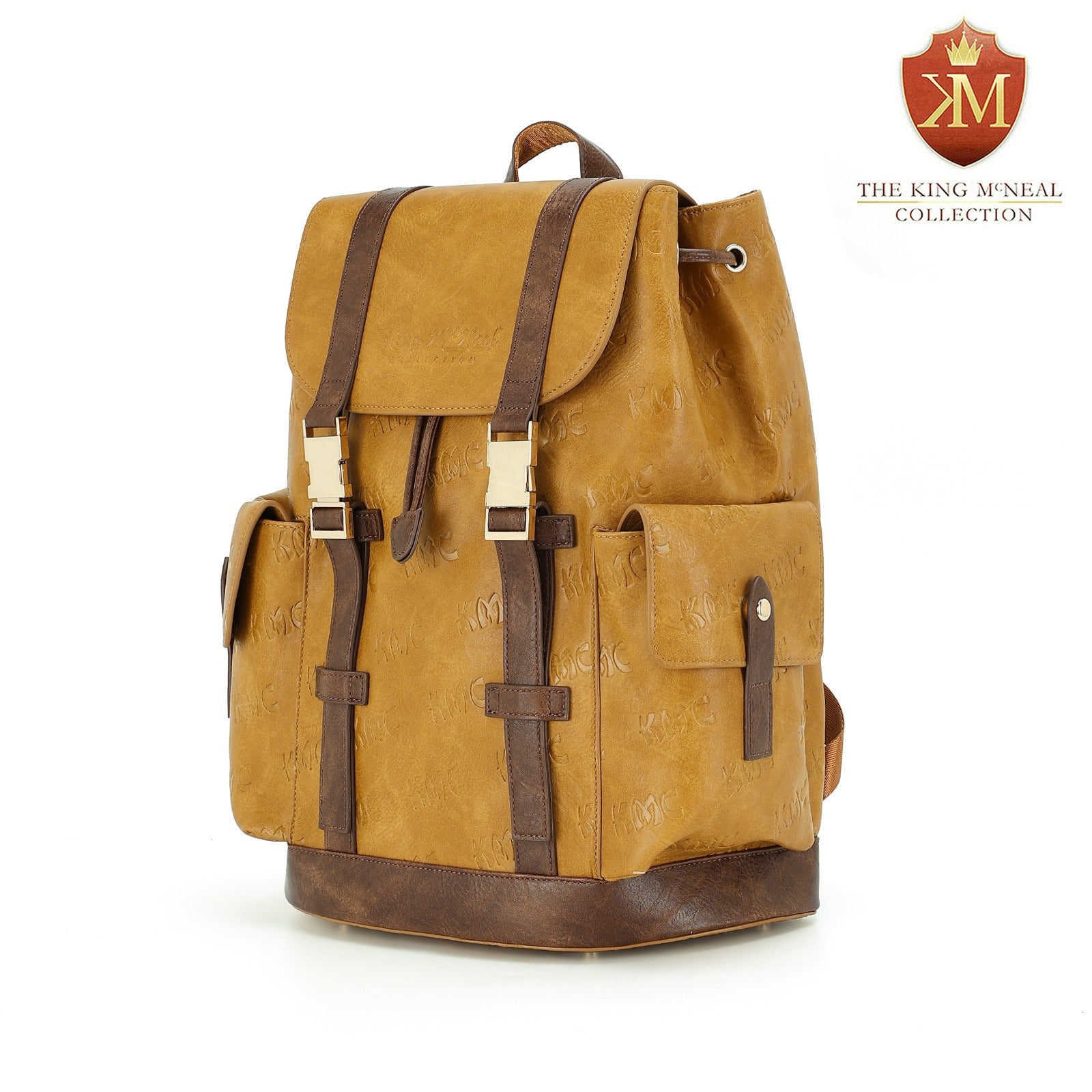 King McNeal Collection Premium Tan Backpack – The King McNeal Collection
