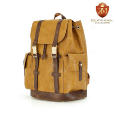 King McNeal Collection Premium Tan Backpack