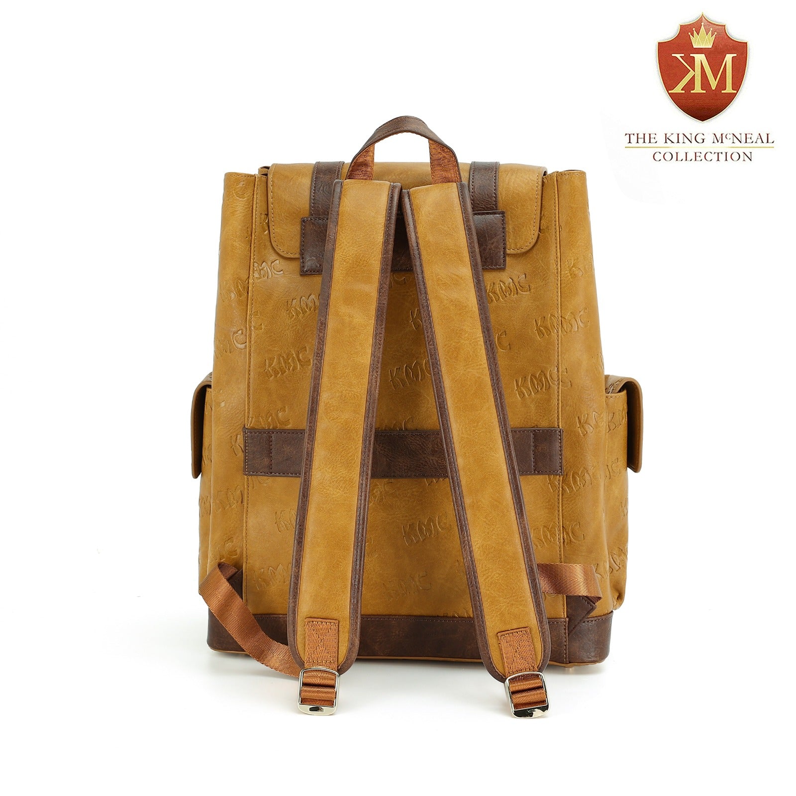 King McNeal Collection Premium Tan Backpack
