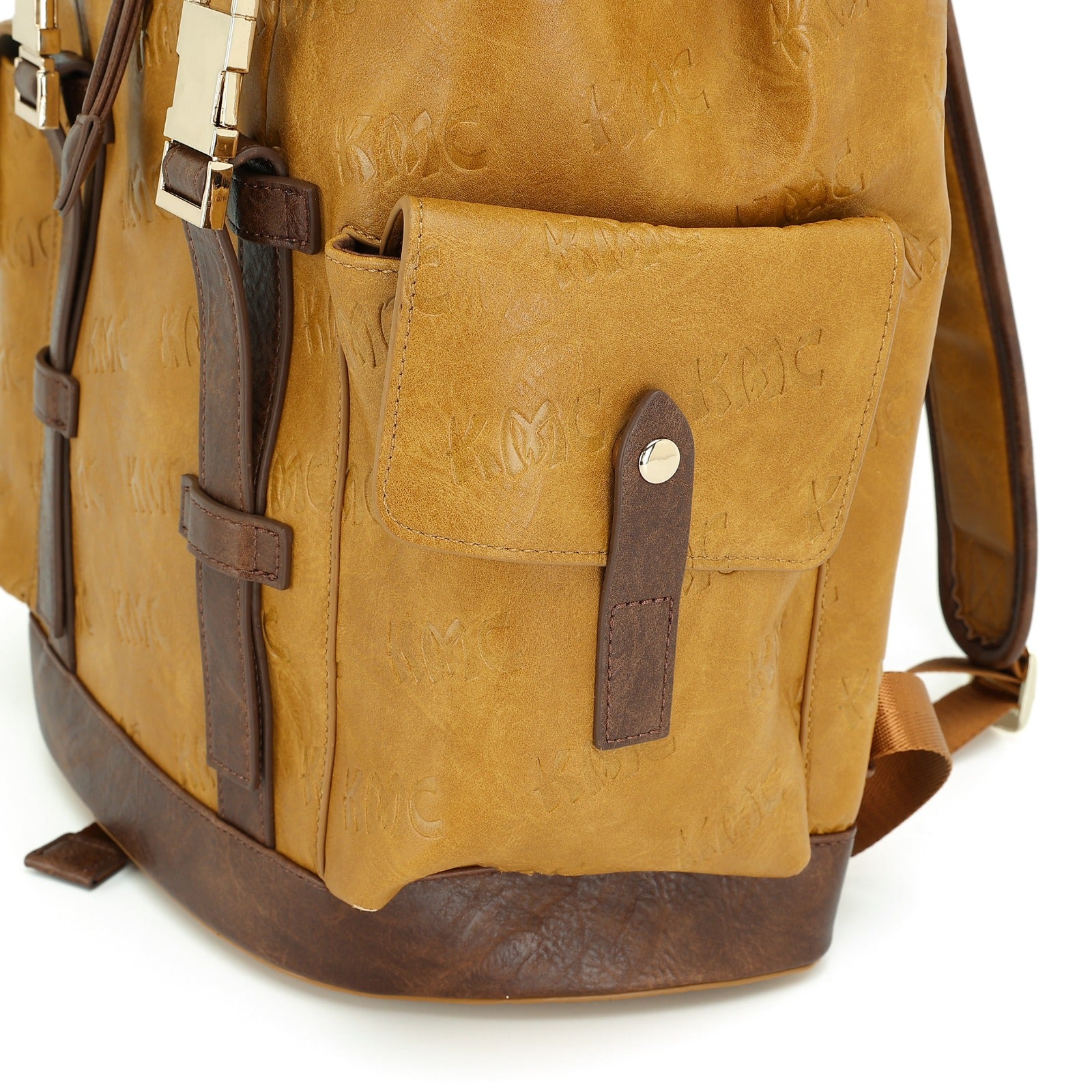 King McNeal Collection Premium Tan Backpack