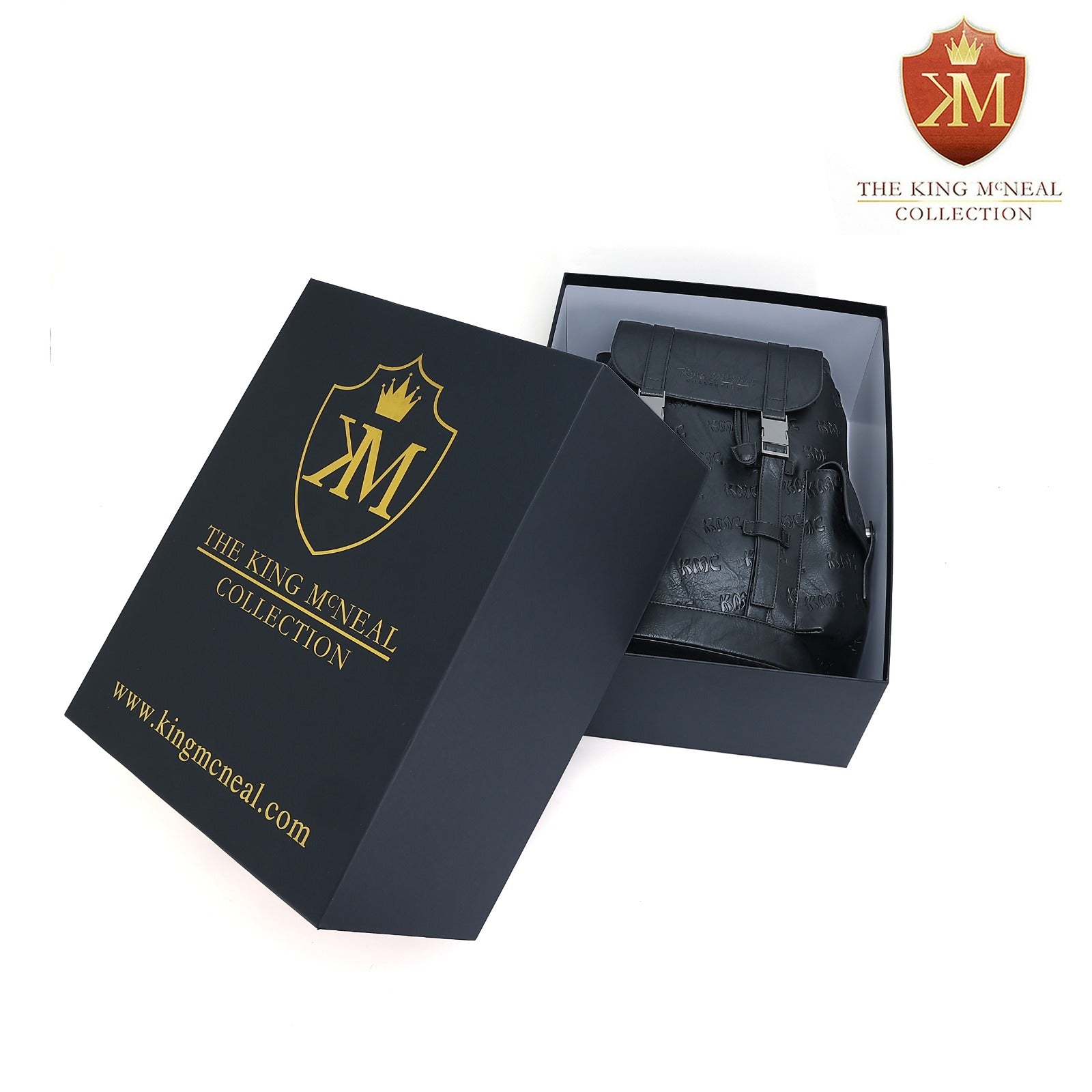 King McNeal Collection Premium Black Backpack