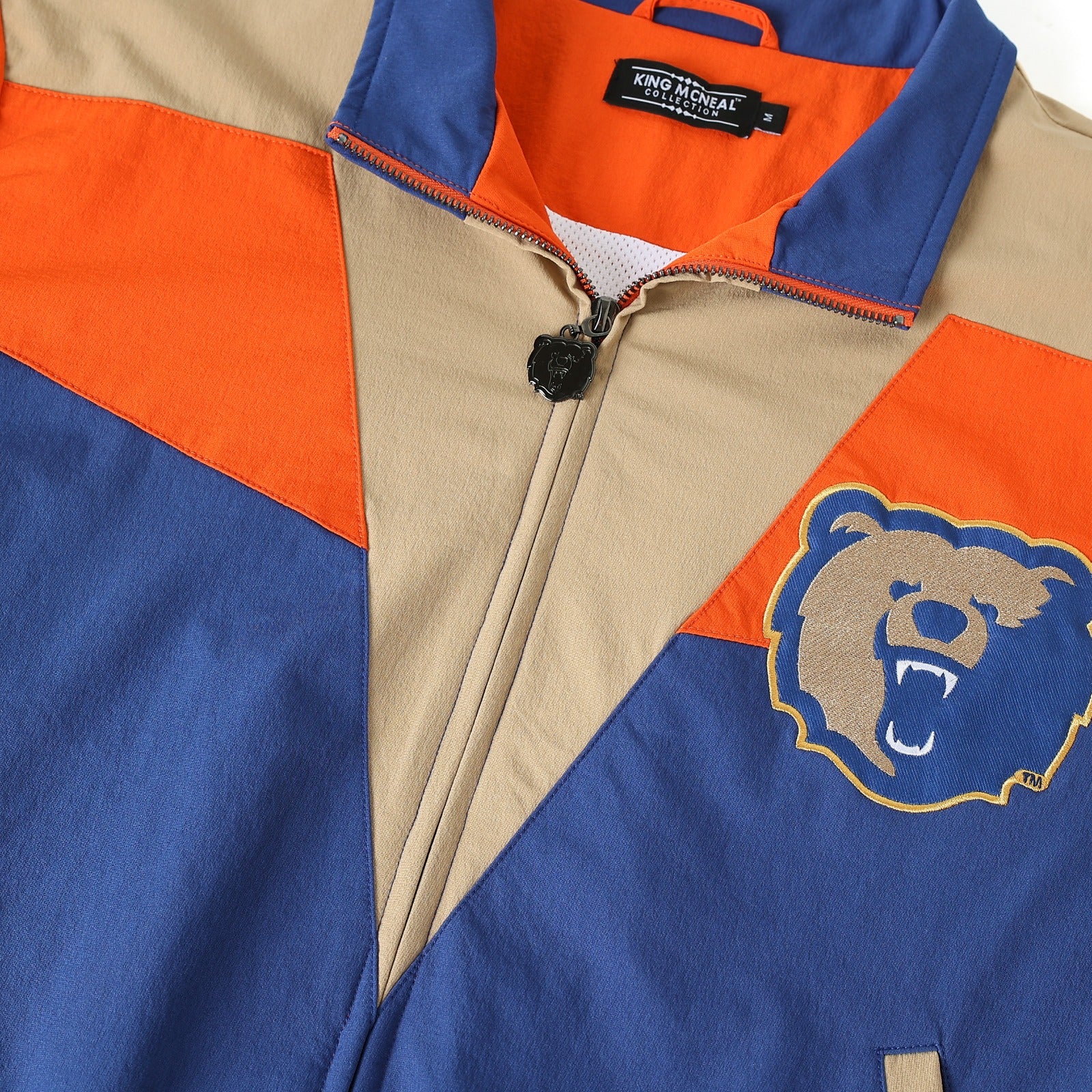 Morgan State Blue Full Zip Windbreaker Tech
