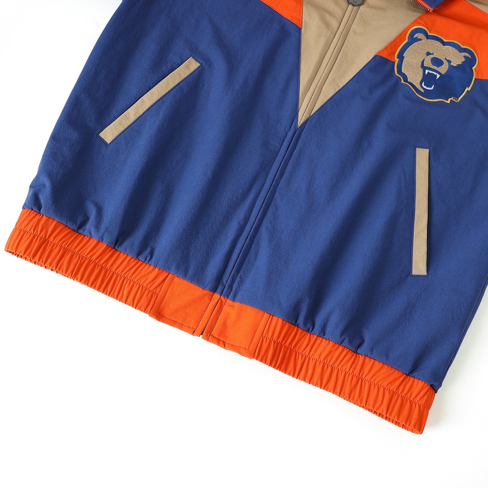 Morgan State Blue Full Zip Windbreaker Tech