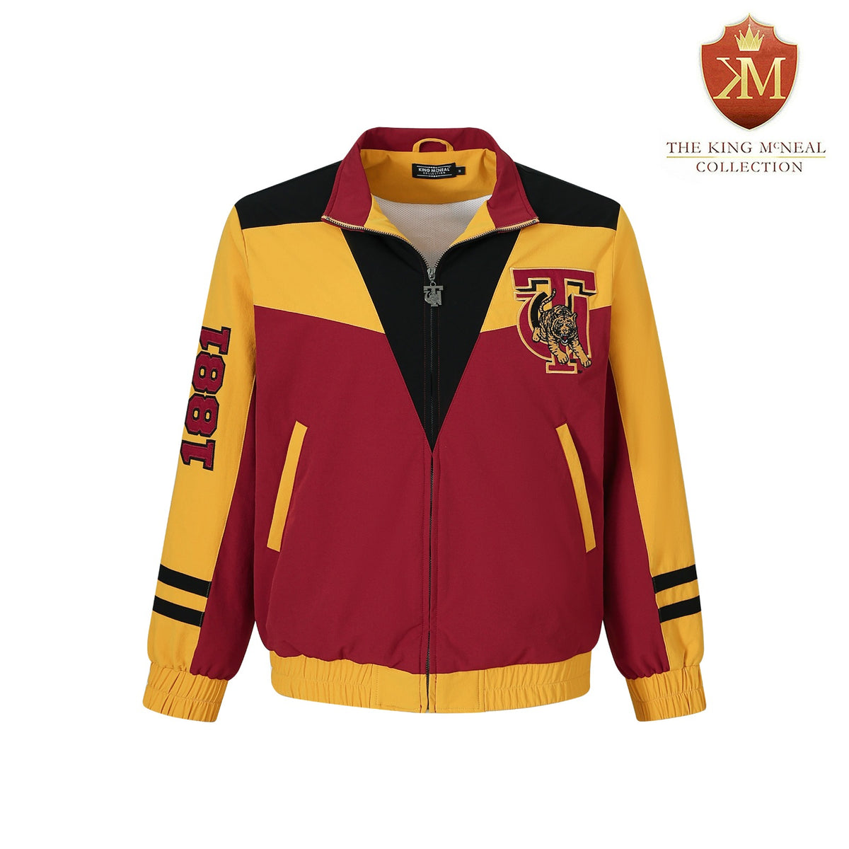 Tuskegee University Full Zip Windbreaker Tech