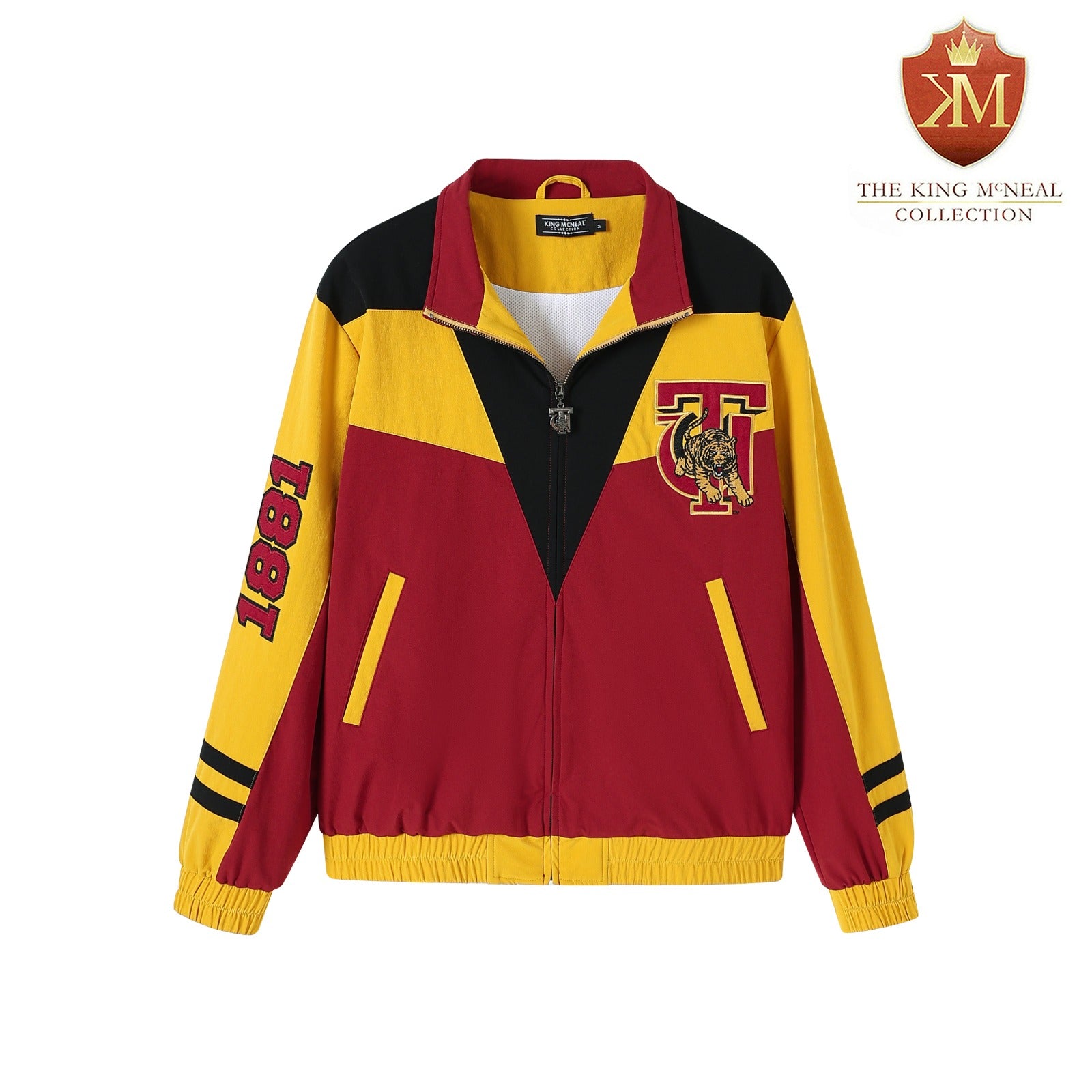 Tuskegee University Full Zip Windbreaker Tech