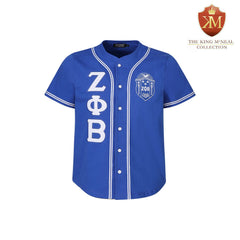 Zeta Blue Baseball Jersey