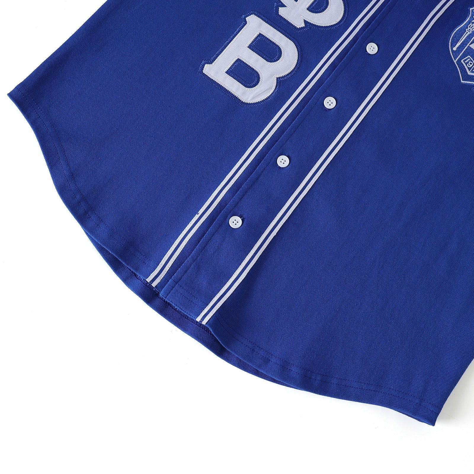 Zeta Blue Baseball Jersey