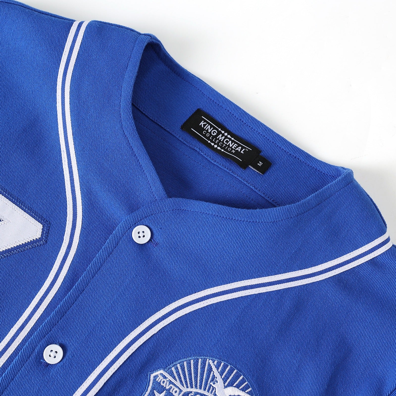 Zeta Blue Baseball Jersey